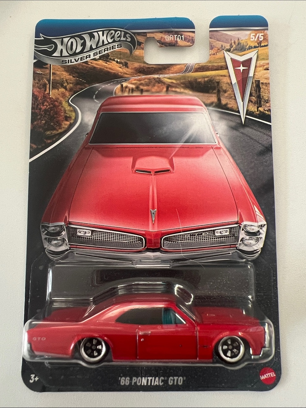 Silver Series '66 Pontiac GTO-Hot Wheels